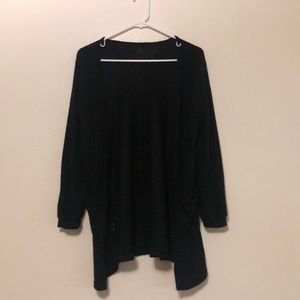 Black cardigan